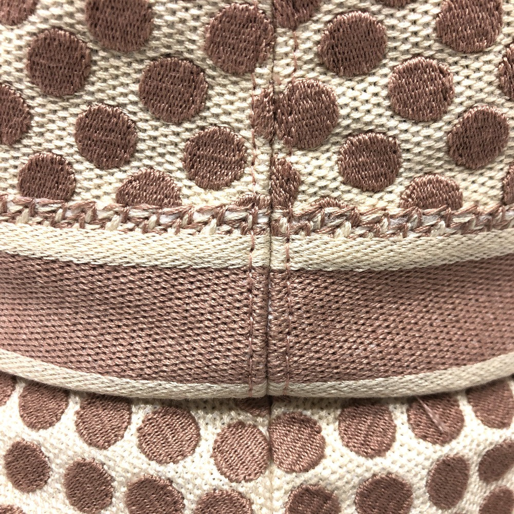 Christian Dior 05DDO923I156 Logo Dot Hat, Cotton, Women's, Pink