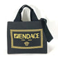 FENDI 8BH395 Versace collaboration FENDACE 2-way tote bag, crossbody bag, shoulder bag, canvas, women's, black