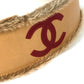 CHANEL 01A CC ココマーク ズボン用ベルト ベルト レザー レディース ベージュ