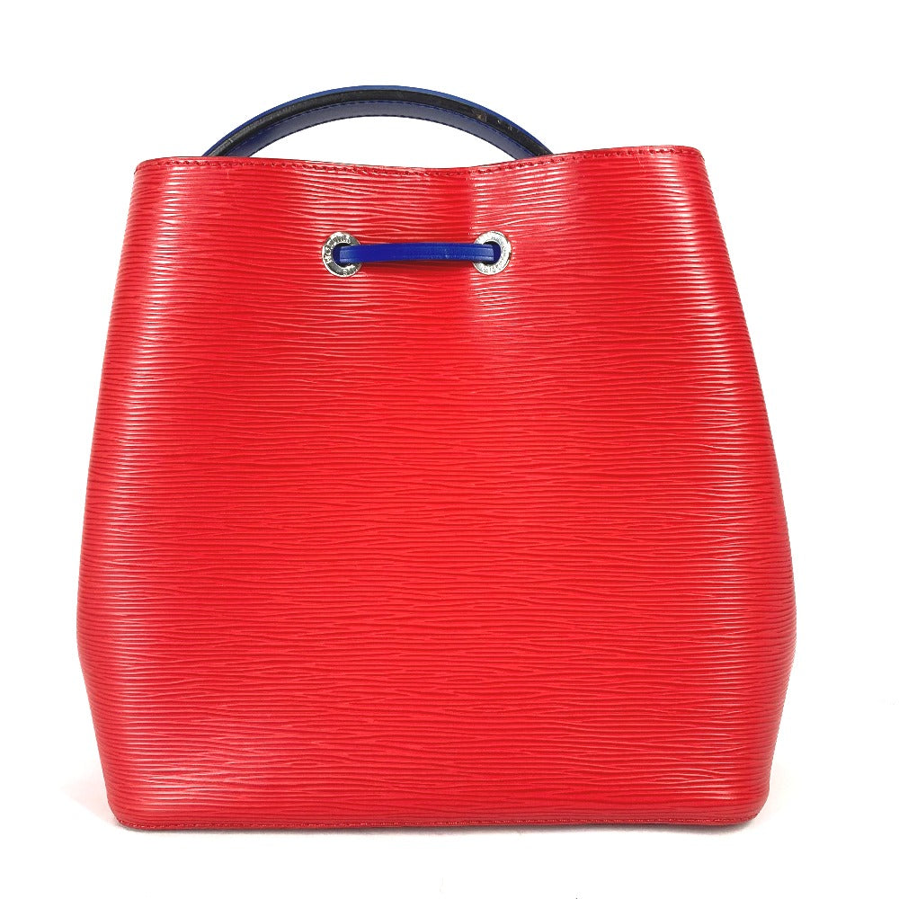LOUIS VUITTON M54365 Epi Neonoe Bicolor Bucket type shoulder bag 2WAY bag Hand Bag Shoulder Bag Epi Leather Coklico Red/blue Used