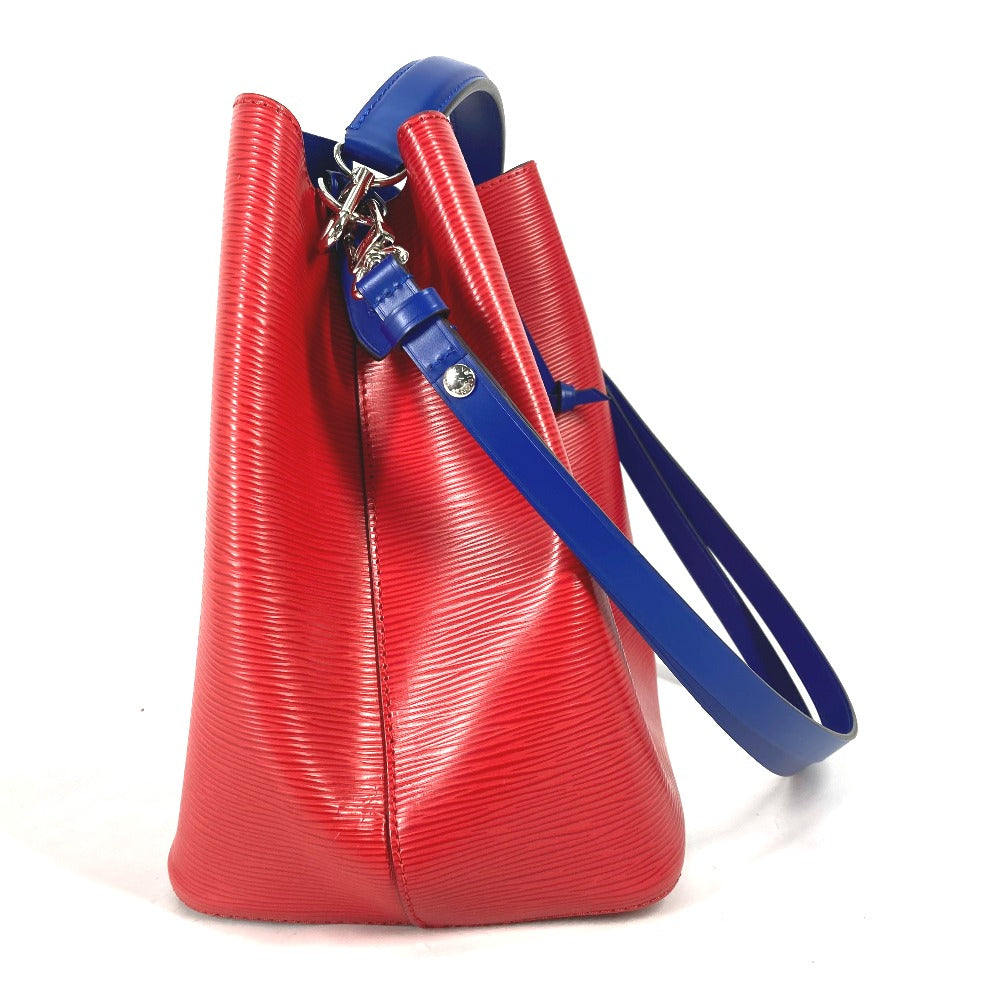 LOUIS VUITTON M54365 Epi Neonoe Bicolor Bucket type shoulder bag 2WAY bag Hand Bag Shoulder Bag Epi Leather Coklico Red/blue Used