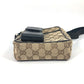GUCCI 018/1619 Pochette GG with Pouch, Crossbody Shoulder Bag, Canvas/Leather, Women's, Beige