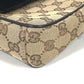 GUCCI 018/1619 Pochette GG with Pouch, Crossbody Shoulder Bag, Canvas/Leather, Women's, Beige
