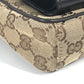 GUCCI 018/1619 Pochette GG with Pouch, Crossbody Shoulder Bag, Canvas/Leather, Women's, Beige