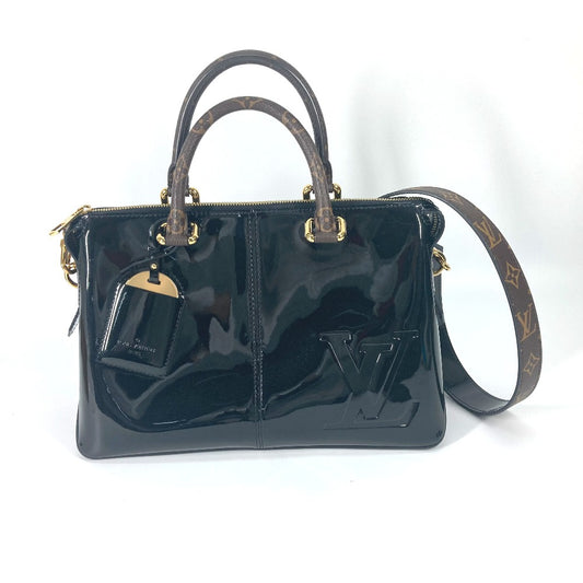 LOUIS VUITTON M54626 ヴェルニ トート ミロワール 2WAYバッグ カバン バッグ ショルダーバッグ ハンドバック 斜め掛け トートバッグ パテントレザー レディース ノワール ブラック