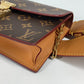 LOUIS VUITTON M44667 モノグラム Sロック ベルトポーチ PM ベルト付き ベルトバッグ ショルダーバッグ ウエストバッグ モノグラムキャンバス レディース ブラウン