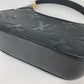 LOUIS VUITTON M46002 モノグラムアンプラント バガテル NM 肩掛け ショルダーバッグ モノグラムアンプラントレザー レディース ノワール ブラック