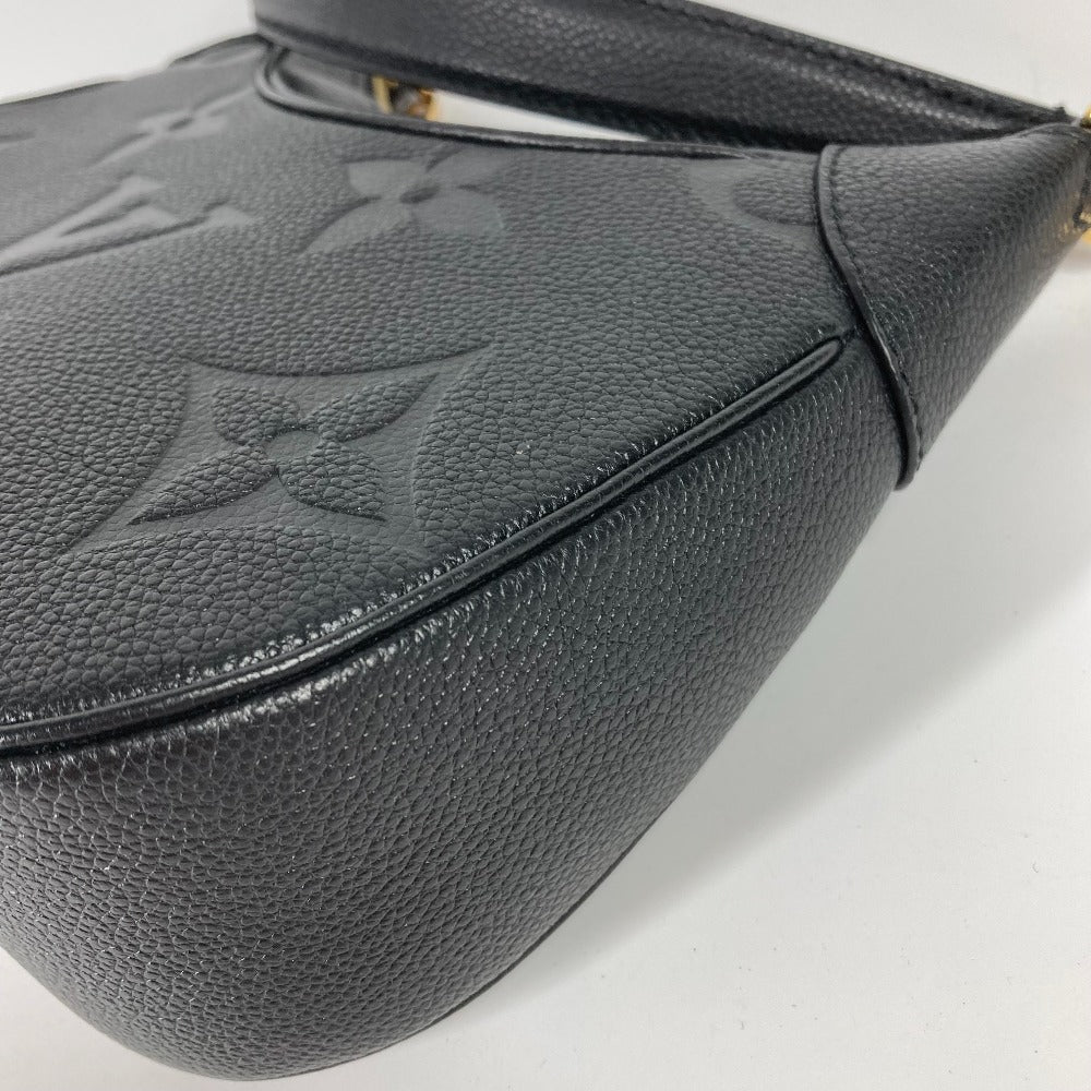 LOUIS VUITTON M46002 モノグラムアンプラント バガテル NM 肩掛け ショルダーバッグ モノグラムアンプラントレザー レディース ノワール ブラック