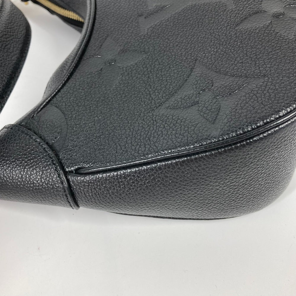 LOUIS VUITTON M46002 モノグラムアンプラント バガテル NM 肩掛け ショルダーバッグ モノグラムアンプラントレザー レディース ノワール ブラック