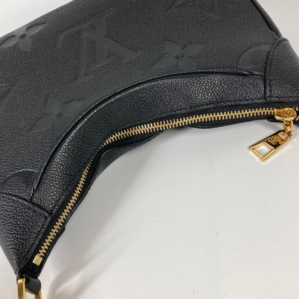LOUIS VUITTON M46002 モノグラムアンプラント バガテル NM 肩掛け ショルダーバッグ モノグラムアンプラントレザー レディース ノワール ブラック