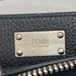 FENDI 7VA406 ショルダーバッグ 斜め掛け カバン セレリア ピーカブー アイコニック フィット 2WAY ビジネスバッグ トートバッグ ハンドバッグ レザー メンズ ブラック