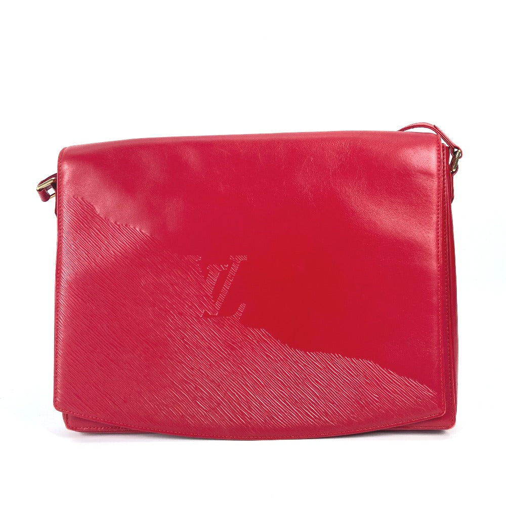 LOUIS VUITTON M63937 オペラ デルフ 肩掛け フラップ ショルダーバッグ レザー レディース レッド