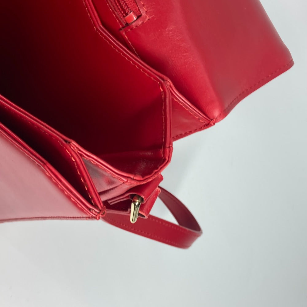 LOUIS VUITTON M63937 オペラ デルフ 肩掛け フラップ ショルダーバッグ レザー レディース レッド
