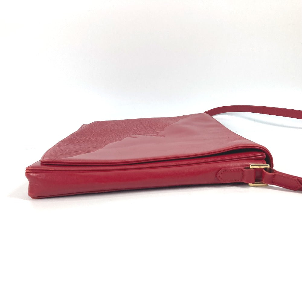 LOUIS VUITTON M63937 オペラ デルフ 肩掛け フラップ ショルダーバッグ レザー レディース レッド