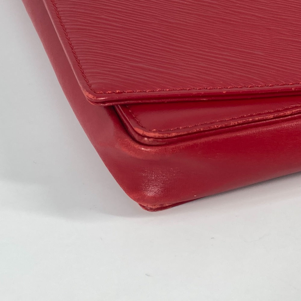 LOUIS VUITTON M63937 オペラ デルフ 肩掛け フラップ ショルダーバッグ レザー レディース レッド