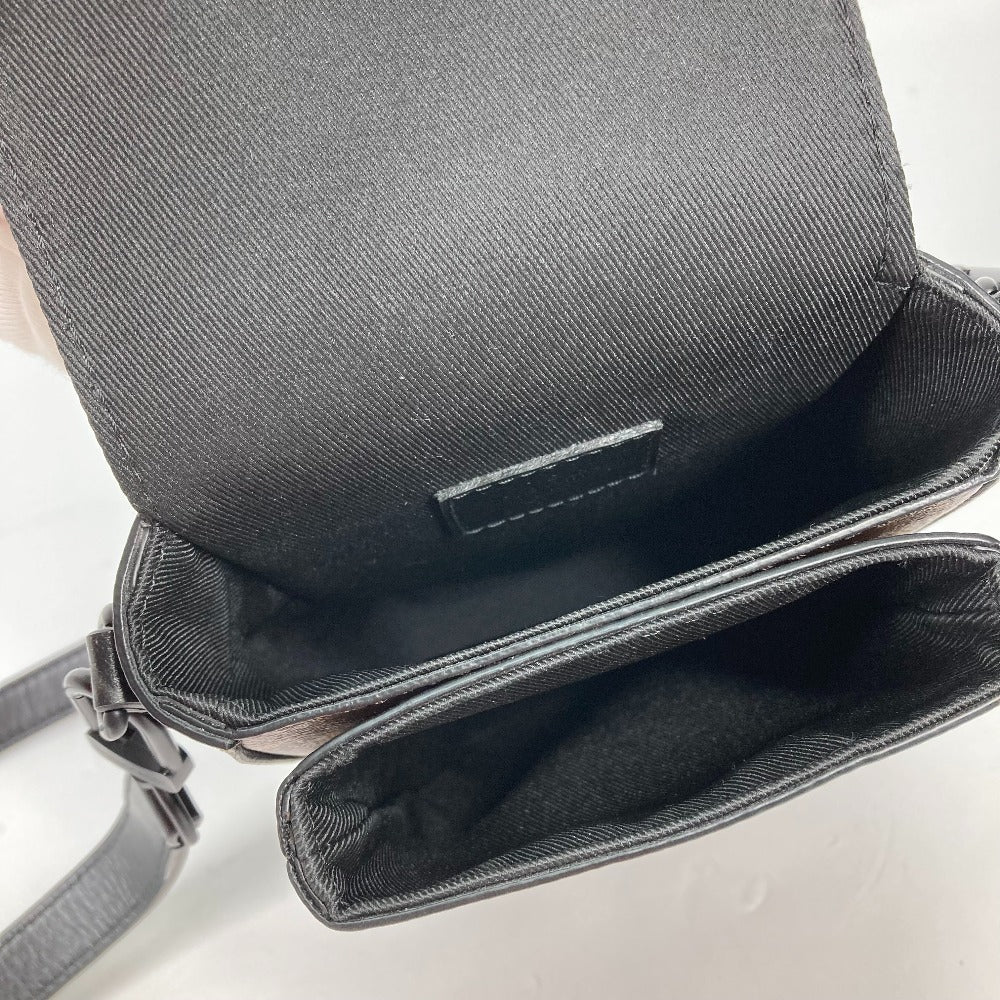 LOUIS VUITTON M81522 モノグラム Sロック ヴェルティカル・ウェアラブル ウォレット 斜め掛け ポシェット ショルダーバッグ モノグラムキャンバス メンズ マロン ブラウン