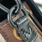 LOUIS VUITTON M81522 モノグラム Sロック ヴェルティカル・ウェアラブル ウォレット 斜め掛け ポシェット ショルダーバッグ モノグラムキャンバス メンズ マロン ブラウン