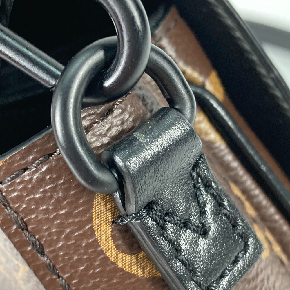 LOUIS VUITTON M81522 モノグラム Sロック ヴェルティカル・ウェアラブル ウォレット 斜め掛け ポシェット ショルダーバッグ モノグラムキャンバス メンズ マロン ブラウン