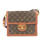 LOUIS VUITTON M51410 モノグラム サック・ドーフィーヌ 肩掛け ショルダーバッグ モノグラムキャンバス レディース ブラウン