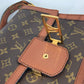 LOUIS VUITTON M51410 モノグラム サック・ドーフィーヌ 肩掛け ショルダーバッグ モノグラムキャンバス レディース ブラウン
