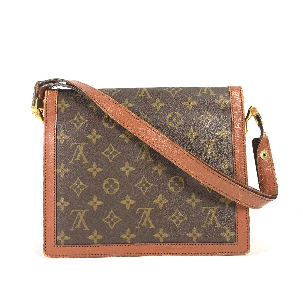 LOUIS VUITTON M51410 モノグラム サック・ドーフィーヌ 肩掛け ショルダーバッグ モノグラムキャンバス レディース ブラウン