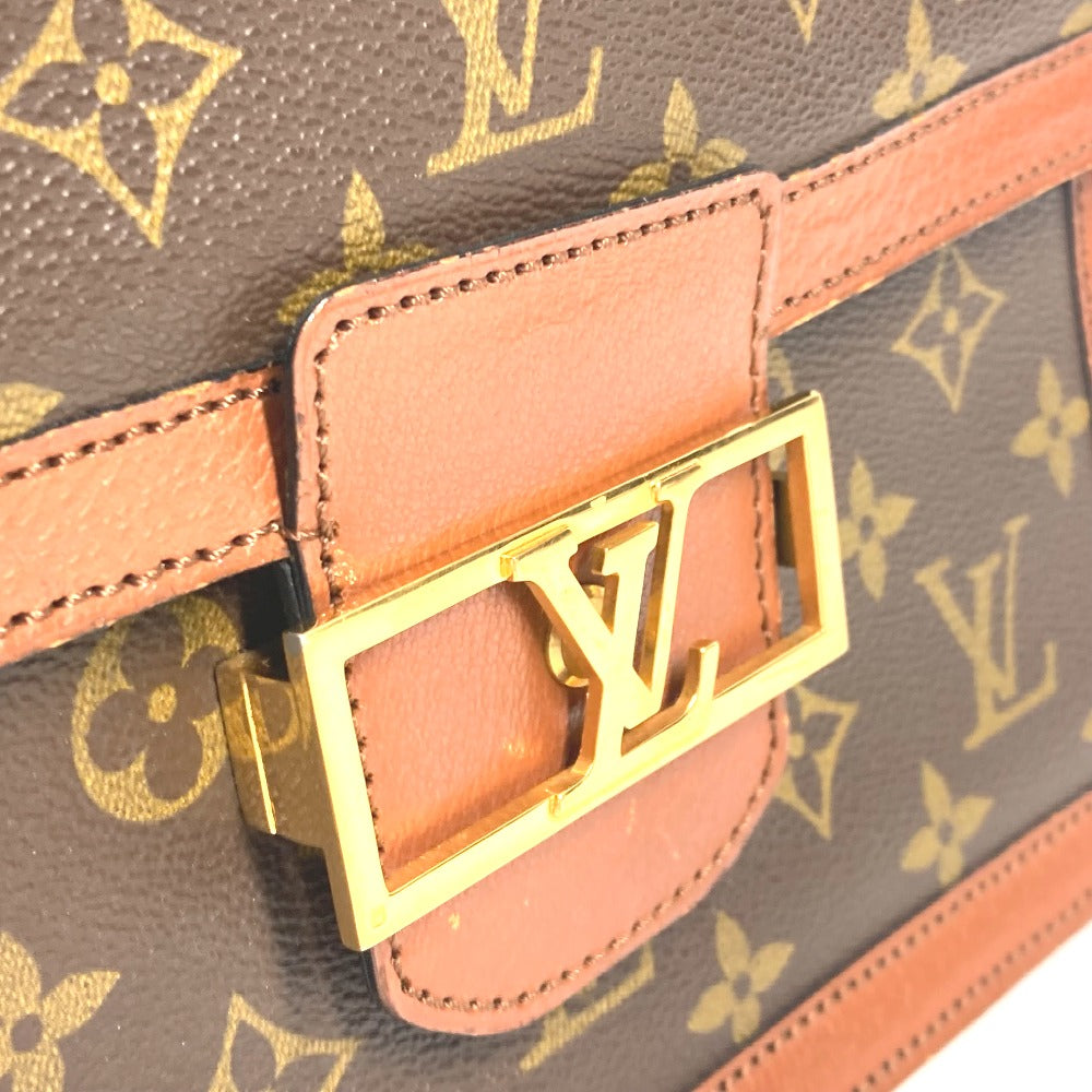 LOUIS VUITTON M51410 モノグラム サック・ドーフィーヌ 肩掛け ショルダーバッグ モノグラムキャンバス レディース ブラウン