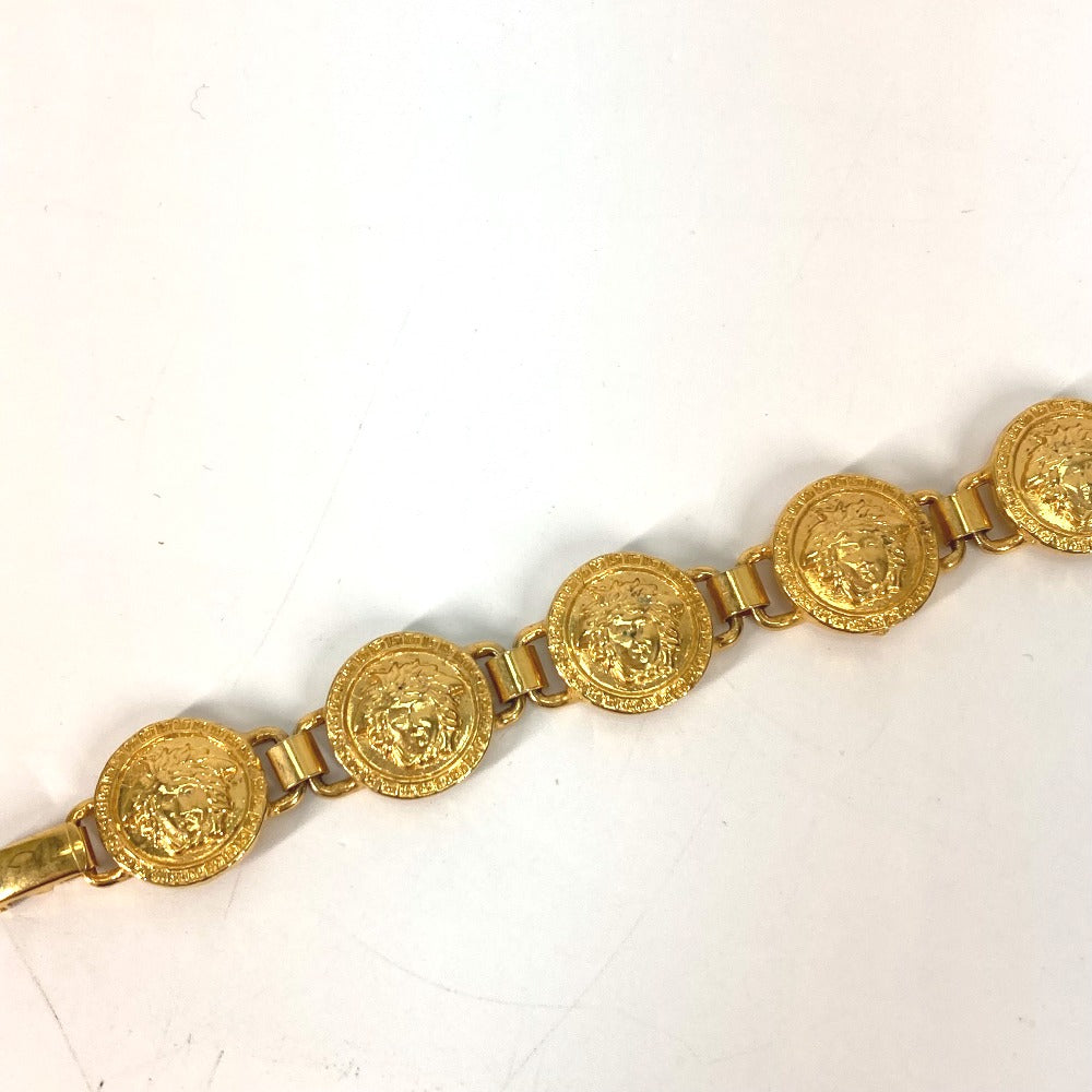 VERSACE メデューサ アクセサリー ブレスレット メタル レディース ゴールド