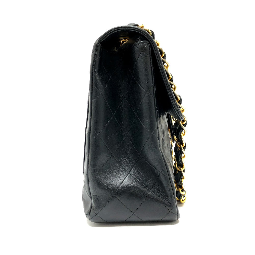 CHANEL マトラッセ Wチェーンデカマトラッセ マトラッセ34 マトラッセ 34 2WAYバッグ カバン ショルダーバッグ レザー レディース ブラック