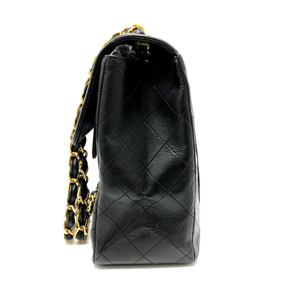 CHANEL マトラッセ Wチェーンデカマトラッセ マトラッセ34 マトラッセ 34 2WAYバッグ カバン ショルダーバッグ レザー レディース ブラック