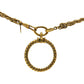CHANEL ヴィンテージ ルーペ チェーン アクセサリー ネックレス メタル レディース ゴールド