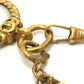 CHANEL ヴィンテージ ルーペ チェーン アクセサリー ネックレス メタル レディース ゴールド