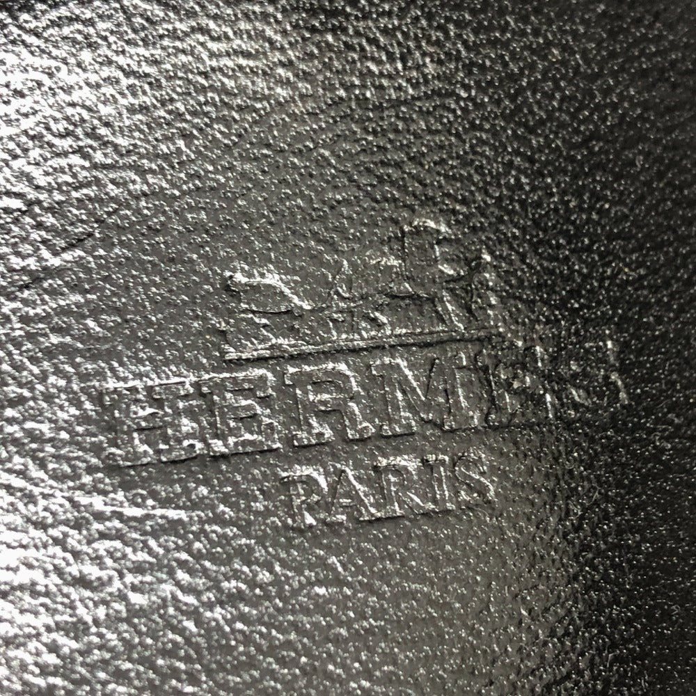 HERMES スリッポン メッシュ スニーカー シルク レディース ブラック系