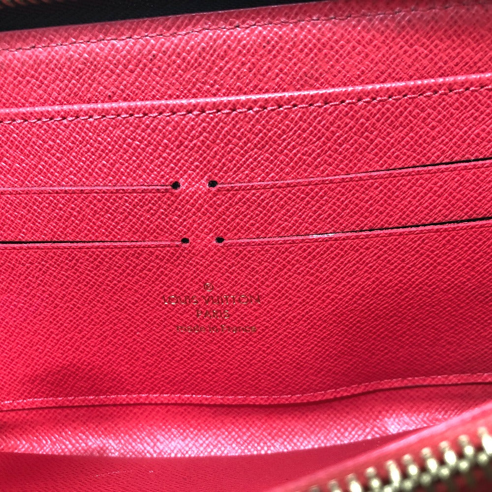 LOUIS VUITTON M61364 Monogram Zippy Wallet Totem Wallet Long Wallet Monogram Canvas Women's Brown/Red