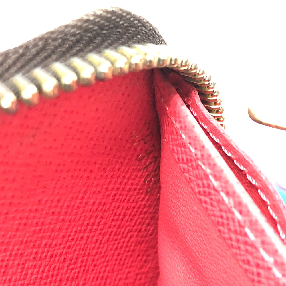 LOUIS VUITTON M61364 Monogram Zippy Wallet Totem Wallet Long Wallet Monogram Canvas Women's Brown/Red