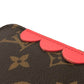 LOUIS VUITTON M61364 Monogram Zippy Wallet Totem Wallet Long Wallet Monogram Canvas Women's Brown/Red