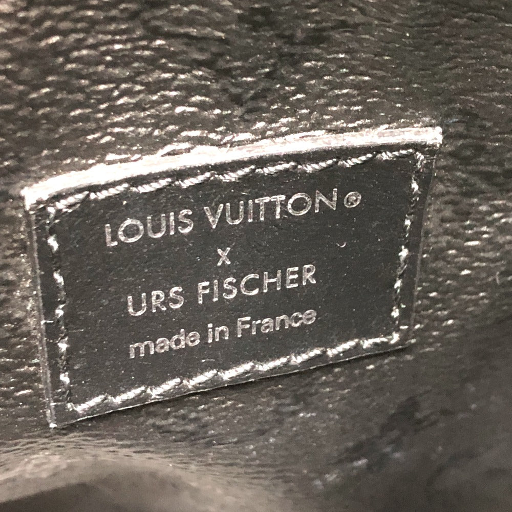 LOUIS VUITTON M45563 タフテッド・モノグラムキャンバス VxUF スピーディ・バンドリエール25 ミニ 2WAY 肩掛け 斜め掛け ボストンバッグ レザー レディース ホワイト×ブラック