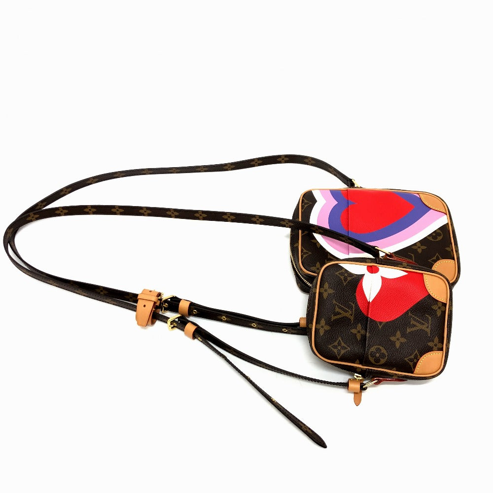 LOUIS VUITTON M57450 モノグラム モノグラムゲームオンコレクション パナム ２セット ショルダーバッグ ショルダーバッグ モノグラムキャンバス レディース ブラウン