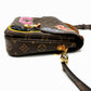 LOUIS VUITTON M43991 ポシェットメティスMM パッチーズ 2WAYバッグ ハンドバッグ モノグラムキャンバス レディース ブラウン