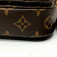 LOUIS VUITTON M43991 ポシェットメティスMM パッチーズ 2WAYバッグ ハンドバッグ モノグラムキャンバス レディース ブラウン