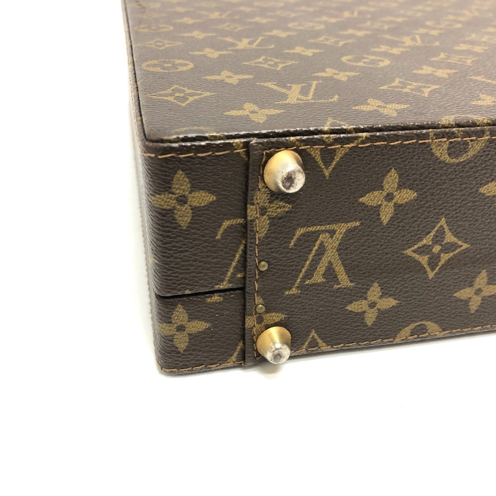 LOUIS VUITTON M53124 モノグラム クラッシャー ブリーフケース ブリーフケース モノグラムキャンバス レディース ブラウン