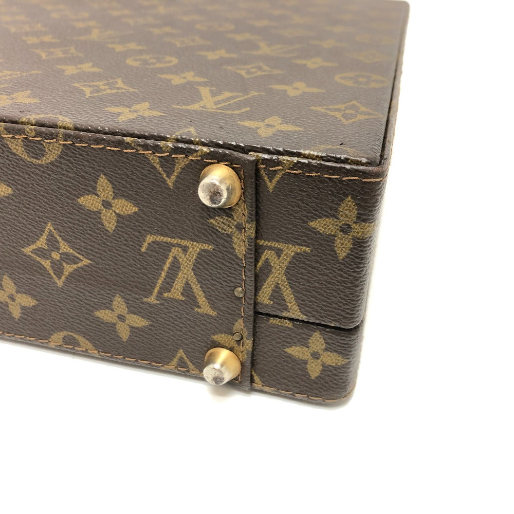 LOUIS VUITTON M53124 モノグラム クラッシャー ブリーフケース ブリーフケース モノグラムキャンバス レディース ブラウン