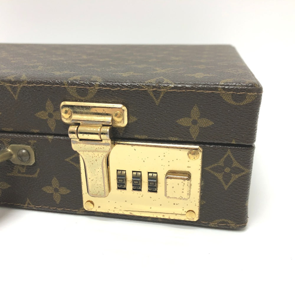 LOUIS VUITTON M53124 モノグラム クラッシャー ブリーフケース ブリーフケース モノグラムキャンバス レディース ブラウン