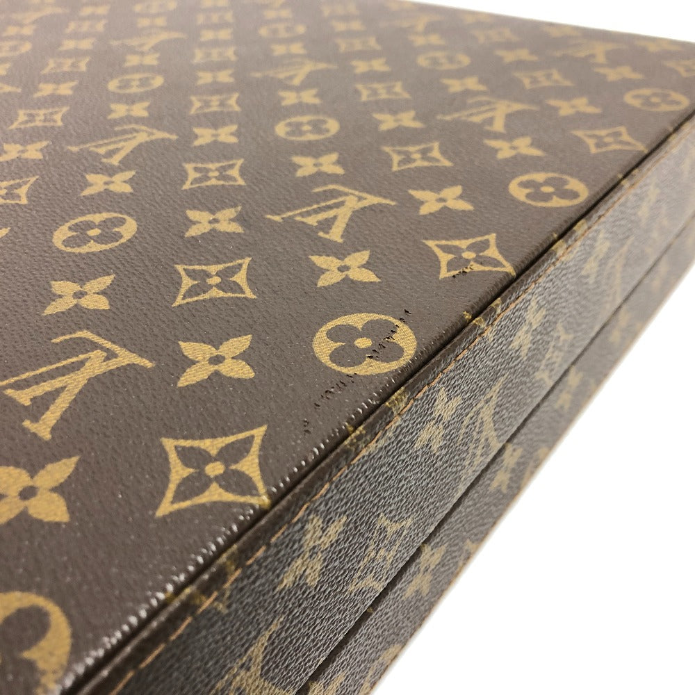 LOUIS VUITTON M53124 モノグラム クラッシャー ブリーフケース ブリーフケース モノグラムキャンバス レディース ブラウン
