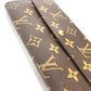 LOUIS VUITTON M61726 Monogram Porte Monnaie Credit Flap Long Wallet in Monogram Canvas, Brown