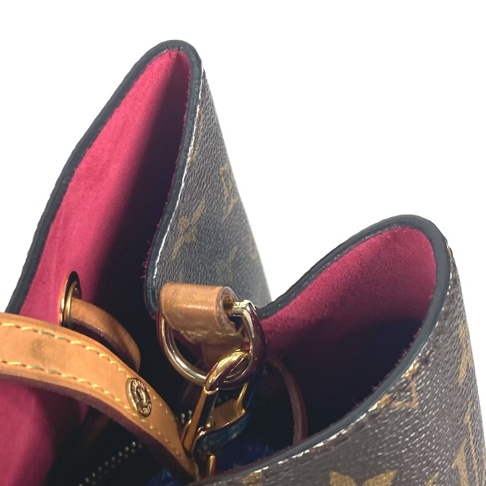 LOUIS VUITTON M44369 モノグラム ラブロック ネオノエ カバン 斜め掛け 巾着 ショルダーバッグ モノグラムキャンバス レディース ブラウン