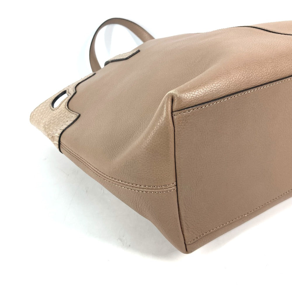 CARTIER カバン マルチェロ ドゥ トートMM トートバッグ ショルダーバッグ レザー レディース ピンクベージュ系
