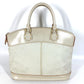 LOUIS VUITTON M91874 スハリ ロックイットMM トートバッグ ハンドバッグ スハリレザー レディース ホワイト