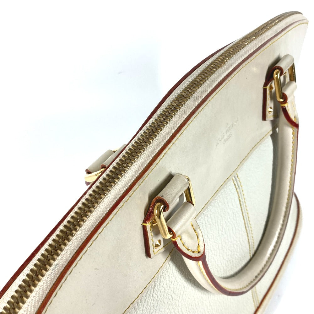 LOUIS VUITTON M91874 スハリ ロックイットMM トートバッグ ハンドバッグ スハリレザー レディース ホワイト