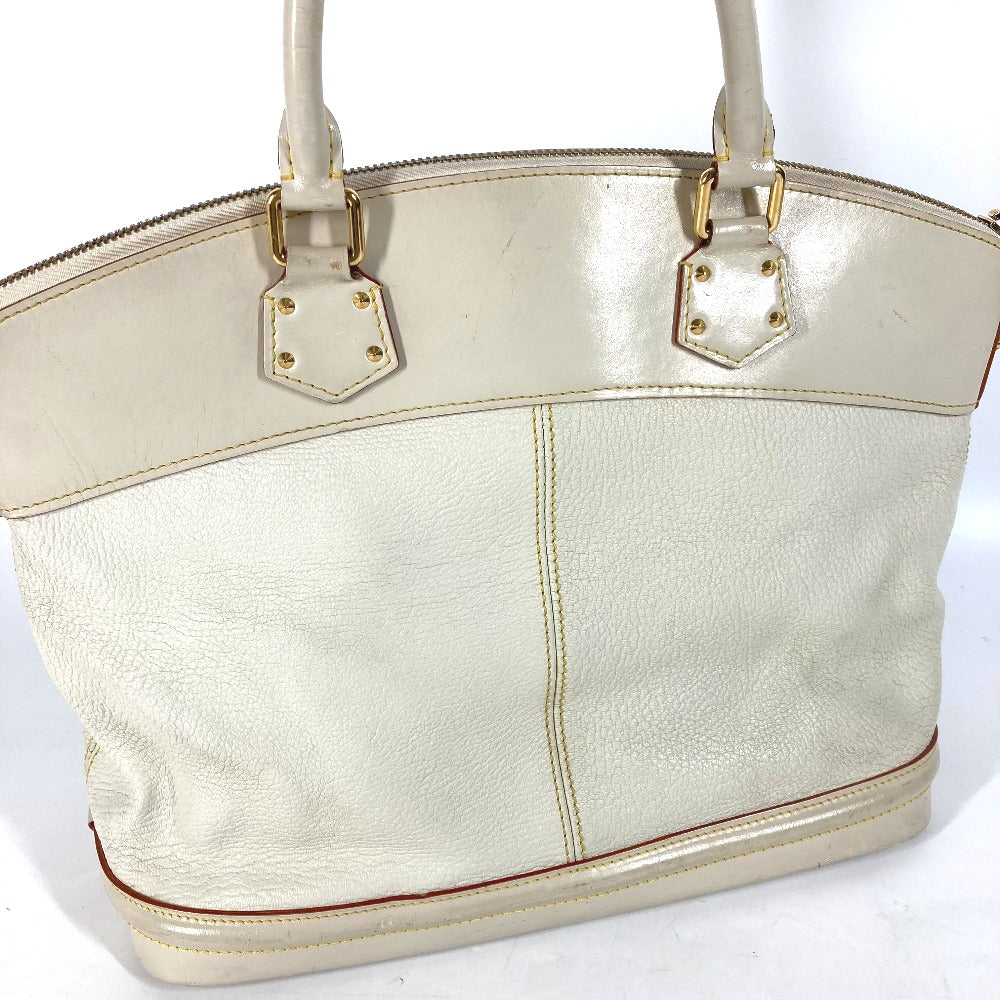LOUIS VUITTON M91874 スハリ ロックイットMM トートバッグ ハンドバッグ スハリレザー レディース ホワイト
