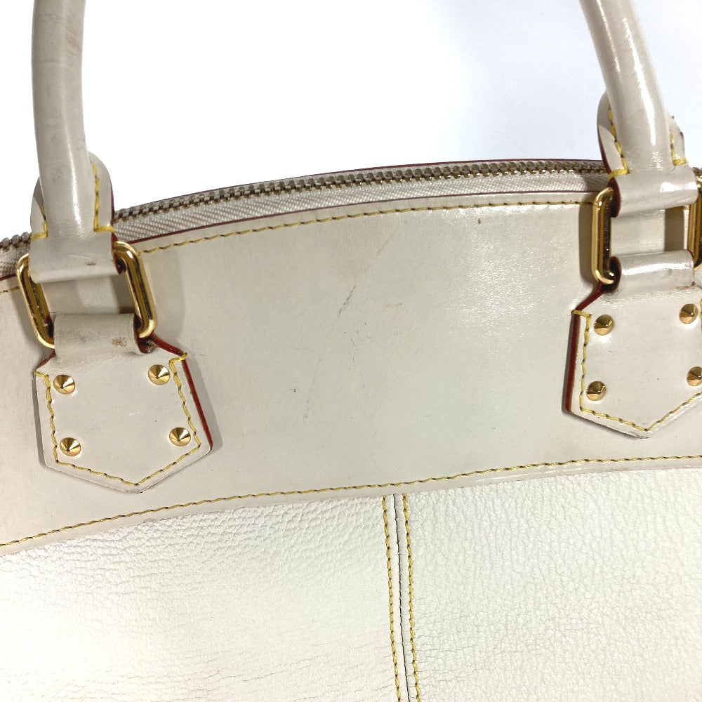LOUIS VUITTON M91874 スハリ ロックイットMM トートバッグ ハンドバッグ スハリレザー レディース ホワイト